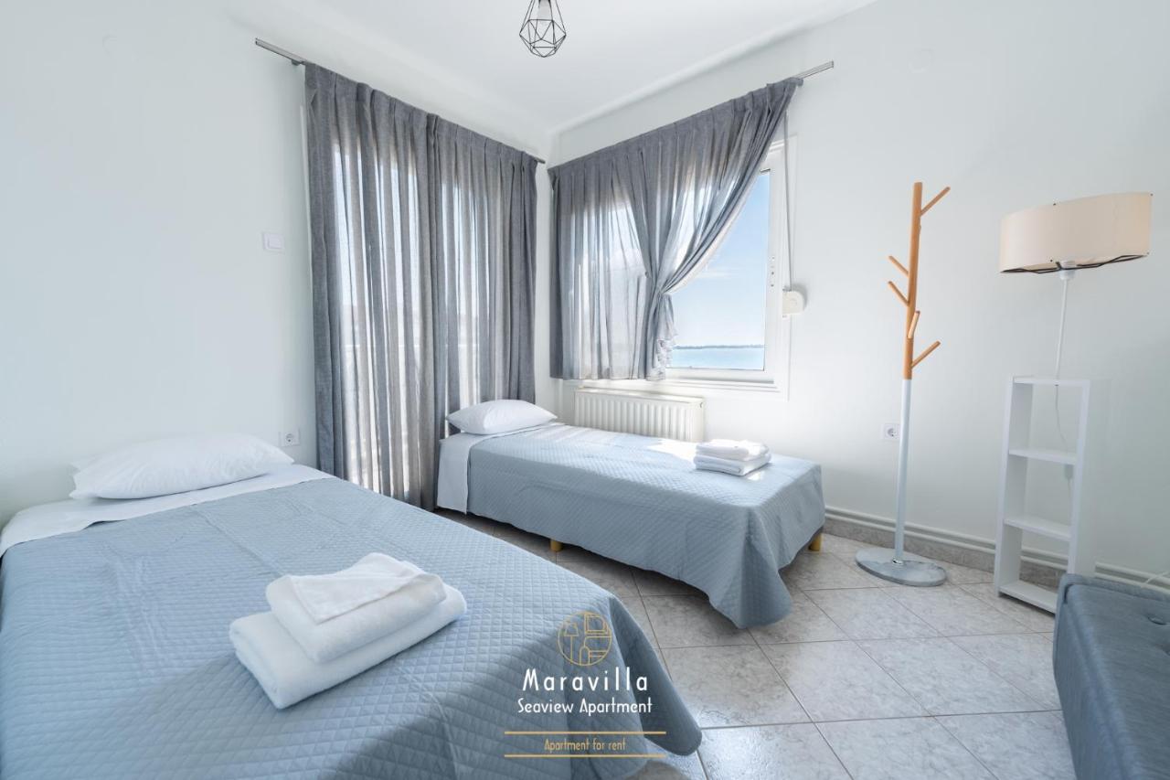 Maravilla Seaview Apartment Nea Moudania Dış mekan fotoğraf